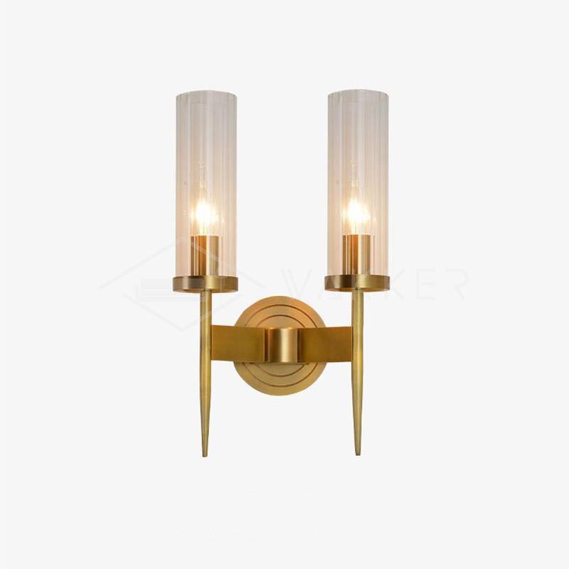Vilaeisra Elegance -vintage-seinävalaisin lasia