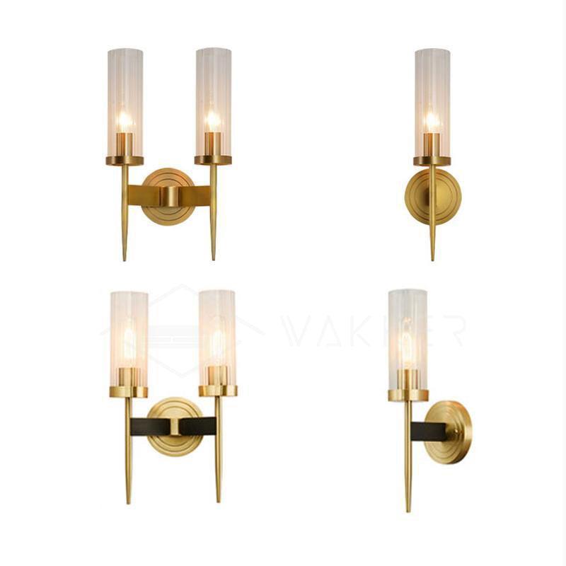Vilaeisra Elegance -vintage-seinävalaisin lasia