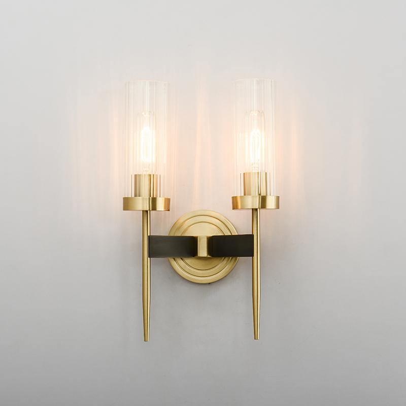 Vilaeisra Elegance -vintage-seinävalaisin lasia