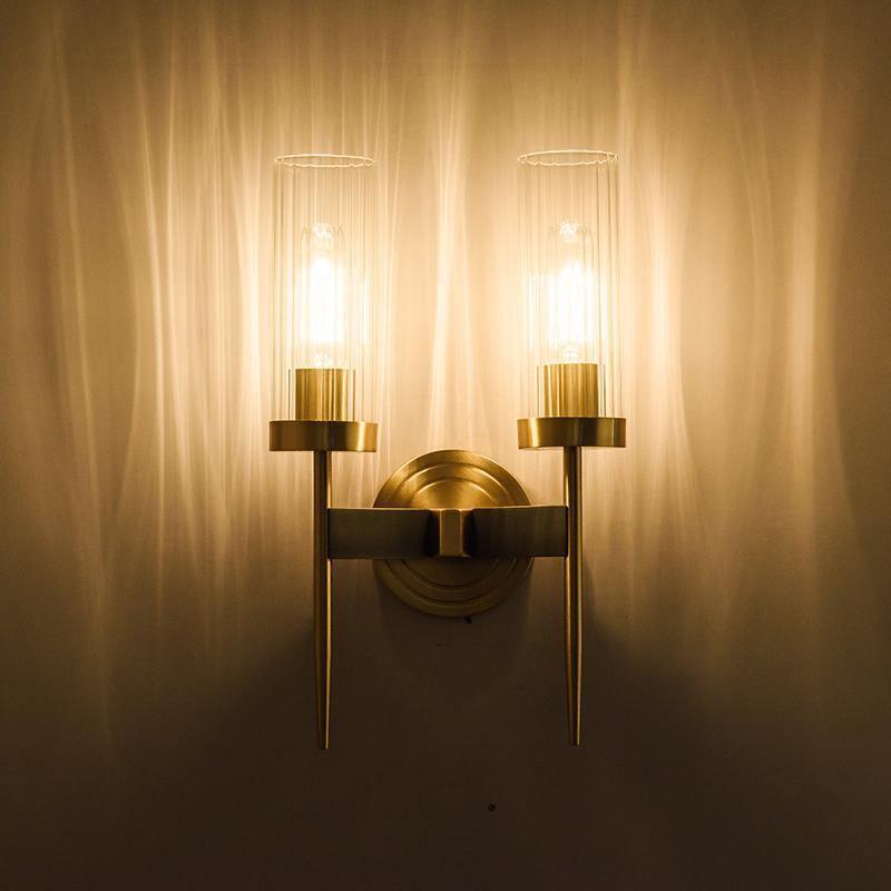 Vilaeisra Elegance -vintage-seinävalaisin lasia